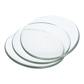 YOKIVE 3 Pcs Watch Glass Beaker Cover, Lab Watch Glasses Cover Lids | Laboratory Supplies, Great for Science Chemical Experiment (Transparent, 1.97-Inch)