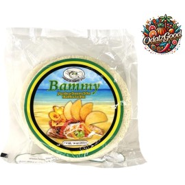JCS Bammy | Cassava Cakes (Tortillas de Yuca) | Product of Jamaica | 14oz - 4 Pack