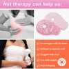Breast Therapy Ice Packs Large Hot Cold Breast Pads, Nipple