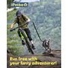 iPetba Dog Bike Leash - Hands-Free Bike Attachment for Dogs,