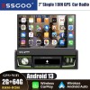 ESSGOO 7'' Single 1 DIN Car Stereo Android 13 Touch