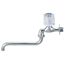 Kakudai 7061H-13x170 C-Handle Universal Faucet, Red