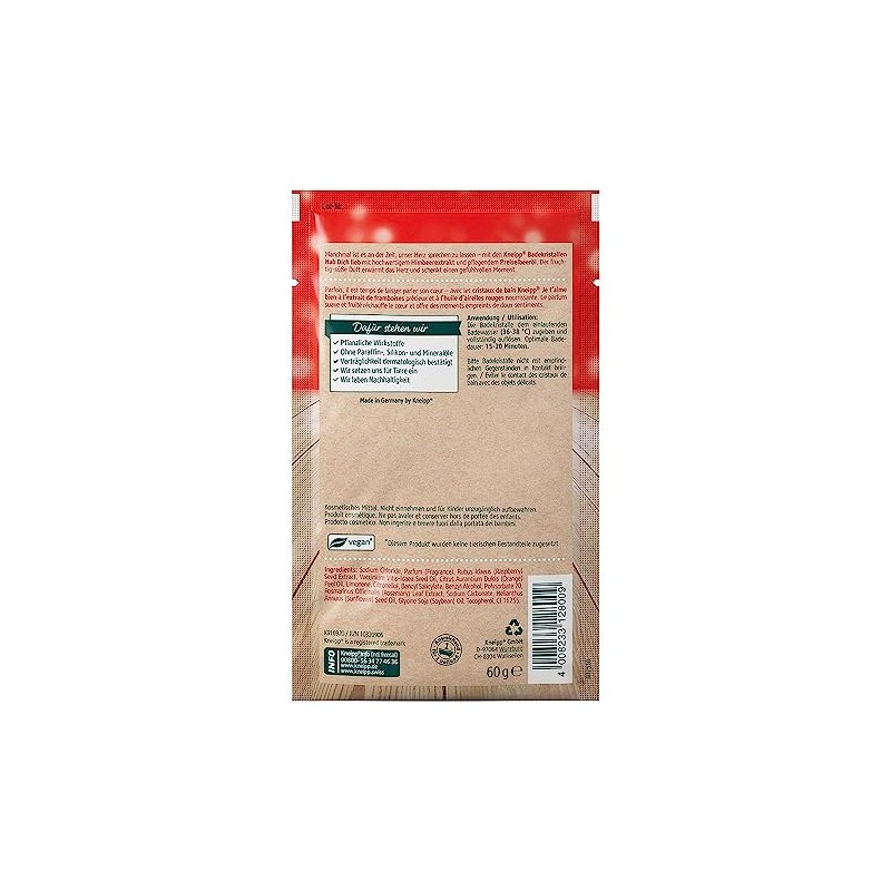 KNEIPP Bath Crystals "Hab dich lieb" 60 g