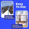 DURASACK Heavy Duty Builder's Bulk Bags 200-Gallon White Woven Polypropylene