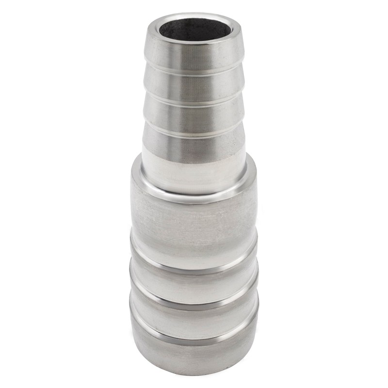 Goldpea Stainless Steel 304 Hose Barb Fitting Reducing Union 1/2"