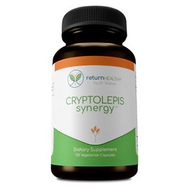 Return Healthy Cryptolepis Synergy, Immune Support Vitamins, Immune System Booster for Adults, Liver, Lymphatic, & Immune Support Supplement, Supports Lyme & Natural Parasite Defense, 120 Capsules