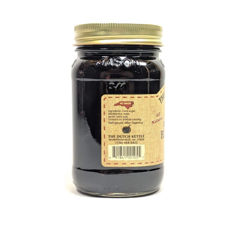 The Dutch Kettle Amish Homemade Style Blackberry Jam Seeded 2