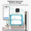 Smart WiFi Temperature Humidity Sensor, Wireless Thermometer Hygrometer, Built-in Clock