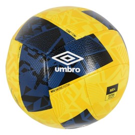 Umbro Futsal Swerve Ball, Size 4, Blazing Yellow/Navy/White