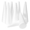 YURN Craft 8 Pack Foam Cones for Crafts, Foam Trees