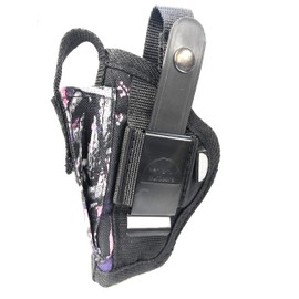 Pro-Tech Outdoors Muddy Girl Ladies Here's One Just for You. This Pink Camo Holster is a Belt and Clip on Holster, is for Right or Left Hand Use. This Pink Gun Holster Fits Ruger SR-22