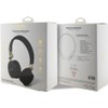 CG MOBILE Guess Wireless 4G PU Leather Headphones with Metal