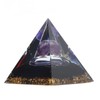 Positive Energy Pyramid 6cm Star Sky Tai Chi Healing Crystal
