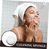 WOONEKY Face Cleansing Pad Dual-sided Exfoliating Scrub for Deep Cleansing