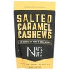 Nat's Nuts Salted Caramel Cashews, 4 OZ