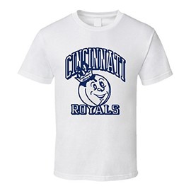 Cincinnati Royals Retro Baseball T Shirt 2XL White