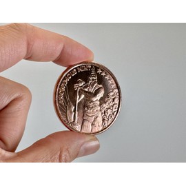 Katy Craig Katy Craig 10 x 1oz Copper Rounds The Executioner 999 Fine Bullion Supplied in Tub