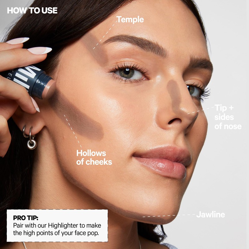 Milk Makeup Sculpt Stick – Cool-Toned Cream Contour Stick Adds