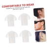Operitacx 10pcs Mushroom Ear Tips for Acoustic Tube Earpieces Replacement