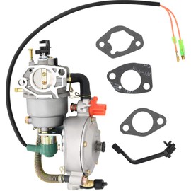 New manual choke Dual fuel carburetor LPG NG conversion kit 4.5-5.5KW GX390 188F