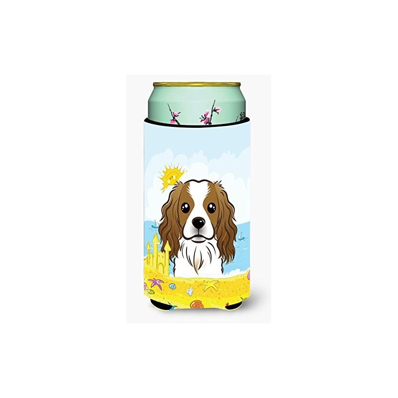 Caroline's Treasures BB2092TBC Cavalier Spaniel Summer Beach Tall Boy Hugger