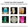 BCZAMD Bambuolab 3D Printer Accessories Creative DIY LED Lamp Kits: