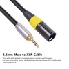 Sanpyl Cable Macho XLR de 3,5 Mm a 3 Pines,