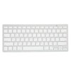 Wireless Keyboard English Thai Bilingual Portable Stylish Ultra Thin Silver