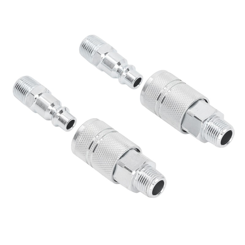 Air Hose Fittings 2 External Connection 2 External Plug 3/8