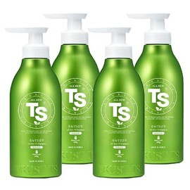 All New TS Shampoo 500g x 4 TS Hair Loss Shampoo Relief of Hair Loss Symptoms (48038178) / 올뉴TS샴푸 500g X 4개 티에스 탈모샴푸 탈모증상 완화 (48038178)