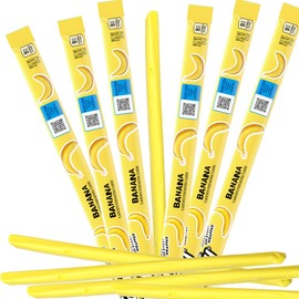 Laffy Taffy Banana Rope Candy, 24 Pack, Taffy Candy, Individually Wrapped Candy, 0.81 Ounce Ropes