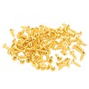 100PCS Guitar Pickguard Screws Metal Guard Plate Mounting Screw Electric