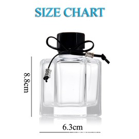 120ML/4oz Empty Clear Glass Diffuser Bottle Jar Fragrance Glass Diffuser Bottles Aromatherapy Container Fragrance Accessories Cute Little Vase for Home Oil Fragrance Decoration