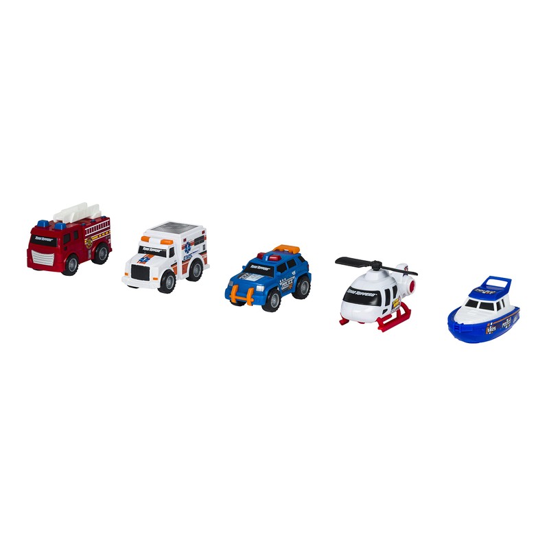 Nikko 20383 Mini Vehicles Rescue and Safety Set