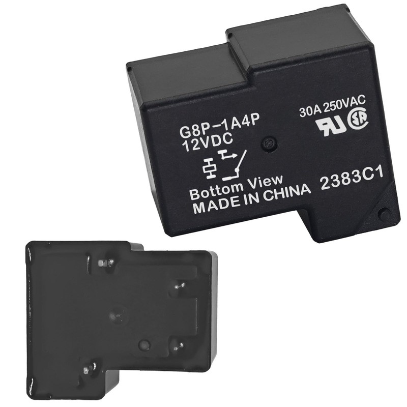 G8P-1A4P-12VDC 30A 250VAC Fully-Sealed PCB Relay Kit with Soldering Sucker