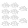 200Pcs Transparent Badge Film Protective Clear PVC Multi Purpose Badge