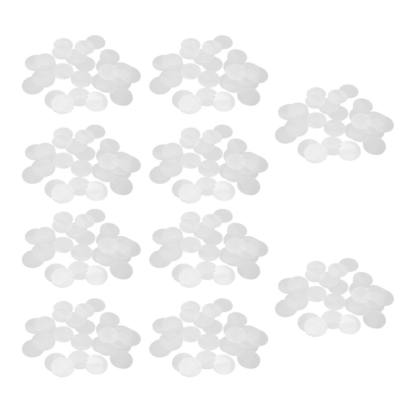 200Pcs Transparent Badge Film Protective Clear PVC Multi Purpose Badge