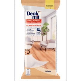denk-mit Moist Floor Cloths Parquet and Laminate Flooring 15 Pieces (Set of 1) - Fine Scented