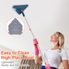Long Handle Wall Cleaner Adjustable Length Wall Mop 360° Spinning