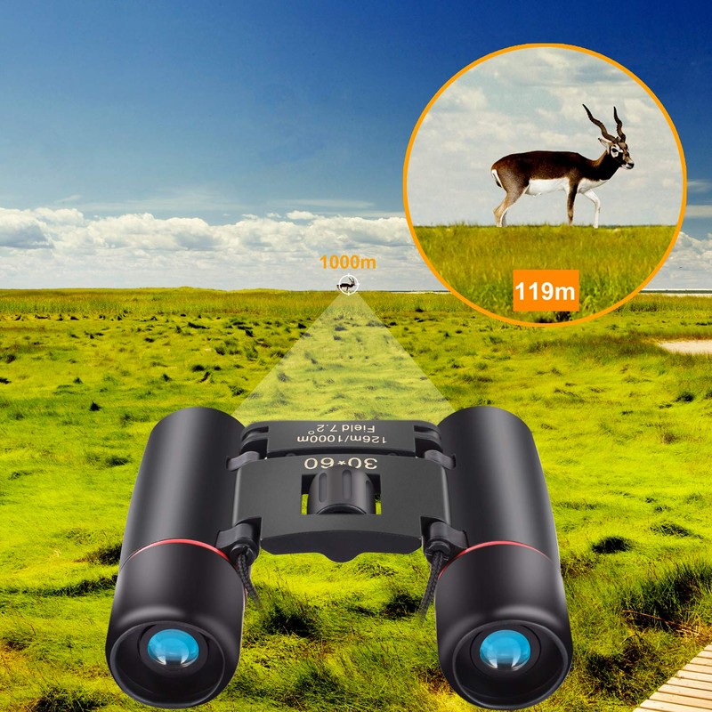 ANDSTON 30 x 60 Small Binoculars Compact for Adults Kids,