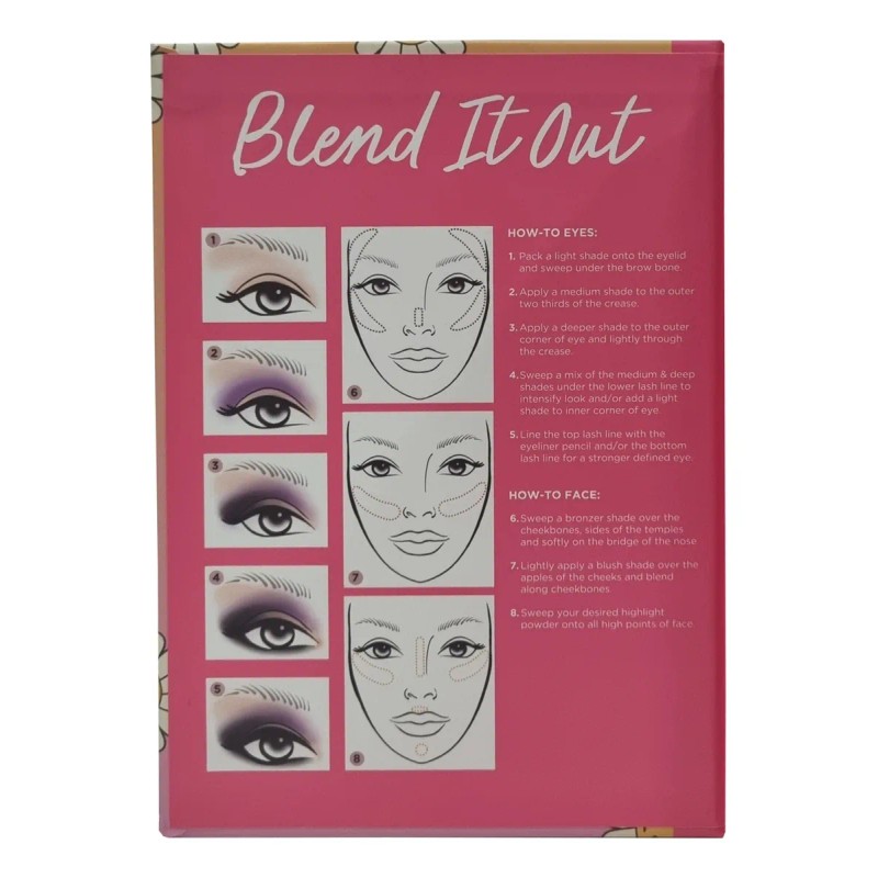 Paleta De Sombras Profusion Beuty Book Eye & Face 25
