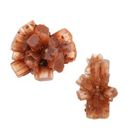 mookaitedecor 2pcs Mini 20-35mm Aragonite Calcite Crystal Cluster Specimen, Irregular Natural Raw Crystal Rough Aragonite Mineral Rock Stone for Display Collecting Reiki Healing Small Crystal Gift