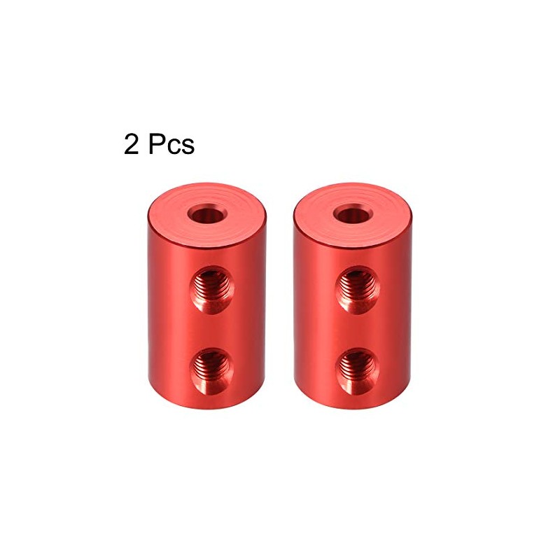 sourcing map 2pcs Rigid Clutch Bolt with 3mm to 3mm