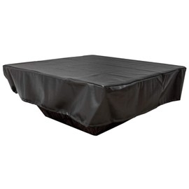 Hearth Products Controls HPC Fire Black Vinyl Fire Pit Cover (FPC-48SQ), Square, 48x48-Inch