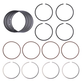 12pcs Piston Ring Set 55571028 for Vauxhall 1.0 1.2 1.4 Petrol Engines 73.4 Mm X 1.2mm/2.0mm Piston Ring Kit Replaces 93179723 9319723 630012 630157