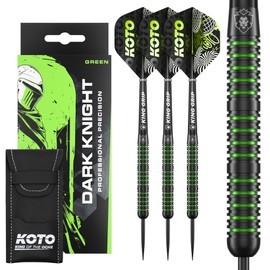 KOTO - Dark Night, 23 G, Green, 80% Tungsten, Incl. 3 Barrels, 3 Flights & 3 Shafts
