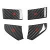 Steering Wheel Switch Button Trim Carbon Fiber Replacement for Corvette