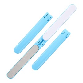 Housoutil 3pcs Nail Files Dual-sided Manicure Tools for Polishing Fingernails Compact and Portable Nail Trimming Tools for Home and Travel Use