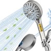 BRIGHT SHOWERS Filtered Shower Head with Handheld, High Pressure 9