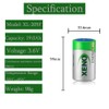 〖2 Pack〗3.6V 19000mAh XL-205F D STD Lithium Thionyl Chloride Battery
